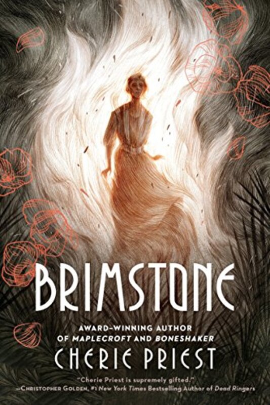 Book cover for "Brimstone" by Cherie Priest