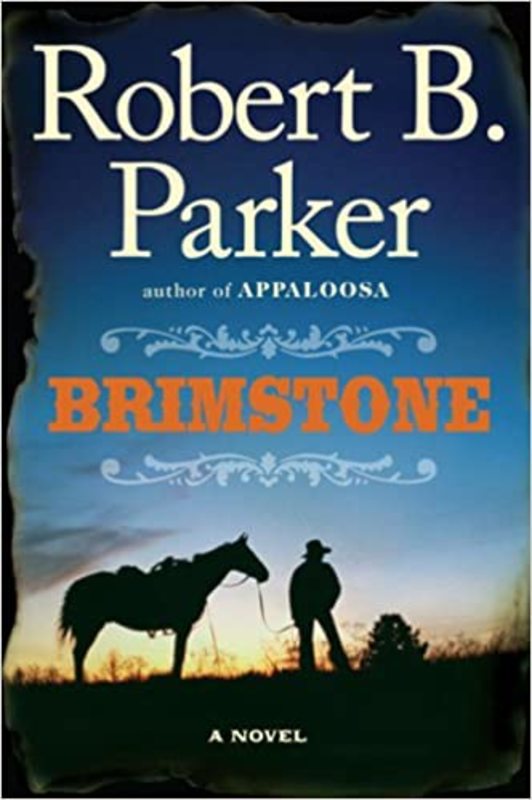 Book cover for "Brimstone" by Robert B Parker