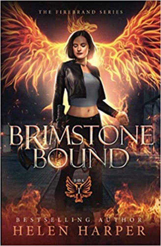 Book cover for "Brimstone Bound" by Helen Harper