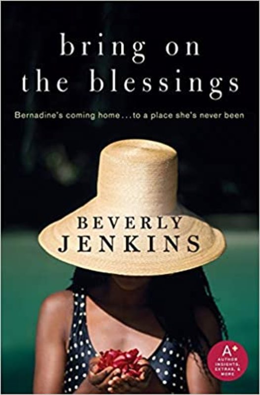 Book cover for "Bring on the Blessings" by Beverly Jenkins