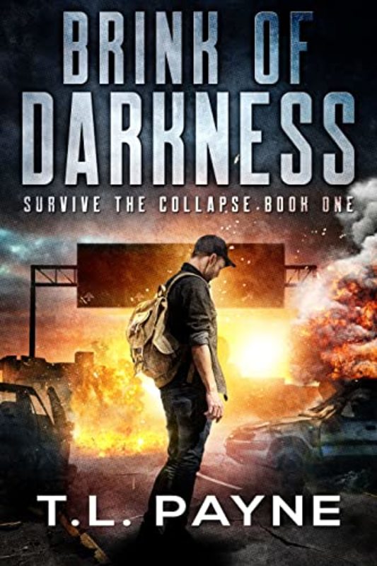 Book cover for "Brink of Darkness" by TL Payne