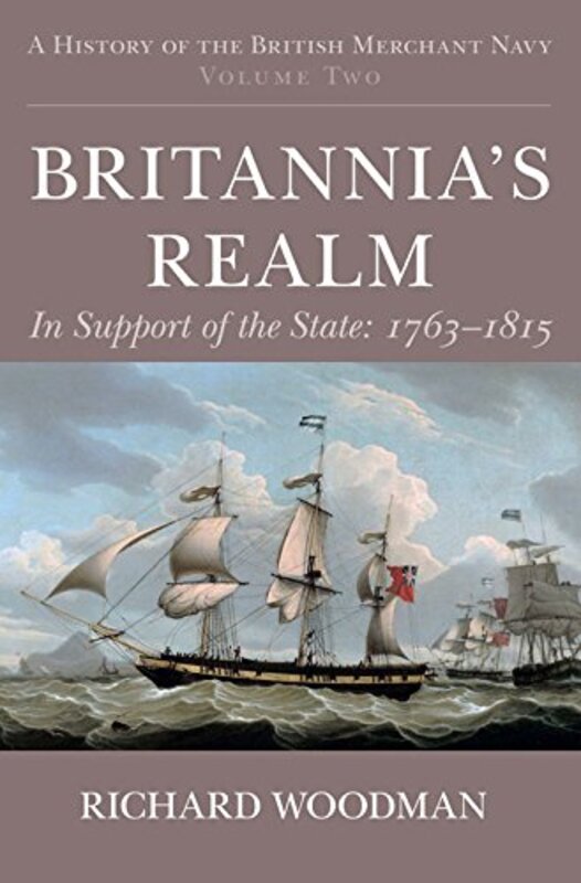 Book cover for "Britannia's Realm" by Richard Woodman