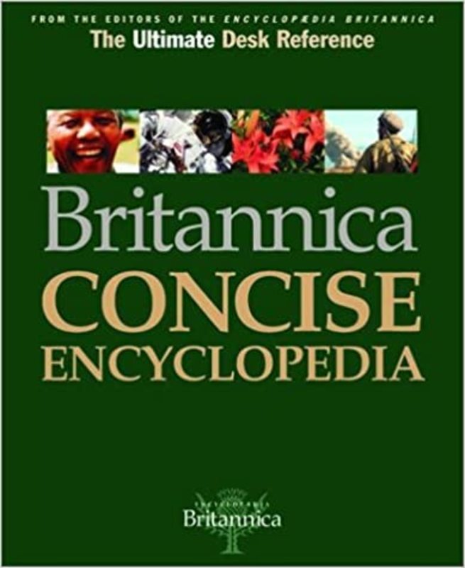 Book cover for "Britannica Concise Encyclopedia" by Britannica Editors