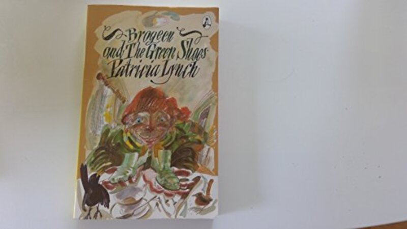 Book cover for "Brogeen and the Green Shoes" by Patricia Lynch