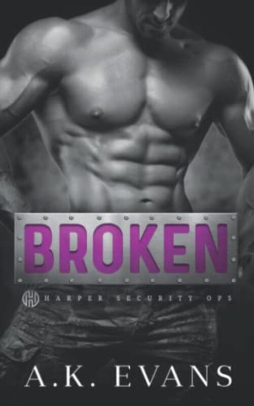 Book cover for "Broken" by AK Evans