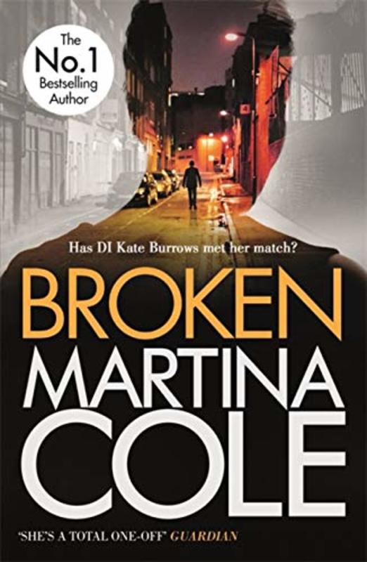 Book cover for "Broken" by Martina Cole