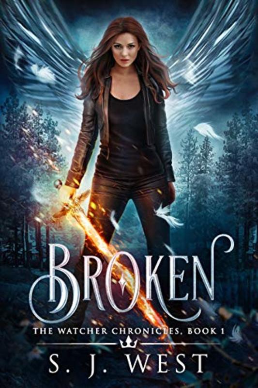 Book cover for "Broken" by SJ West