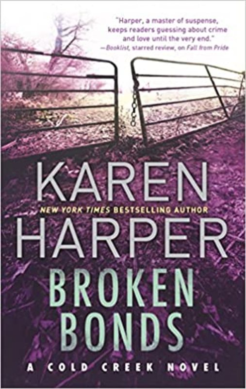 Book cover for "Broken Bonds" by Karen Harper