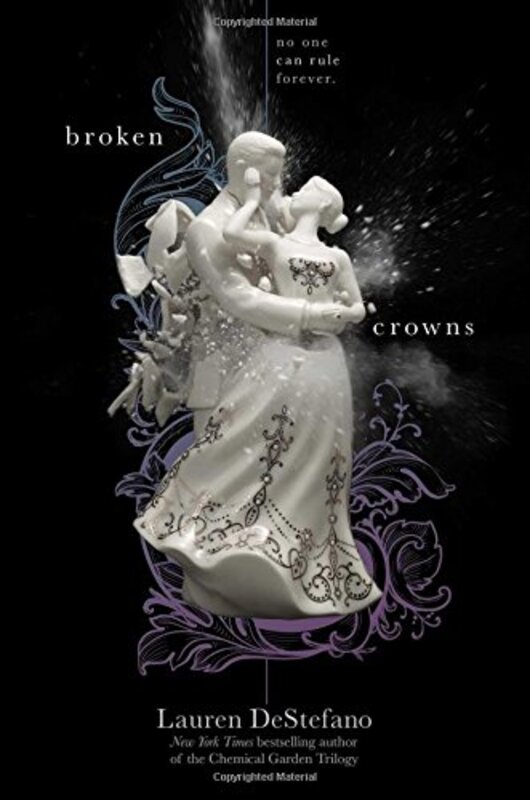Book cover for "Broken Crowns" by Lauren DeStefano