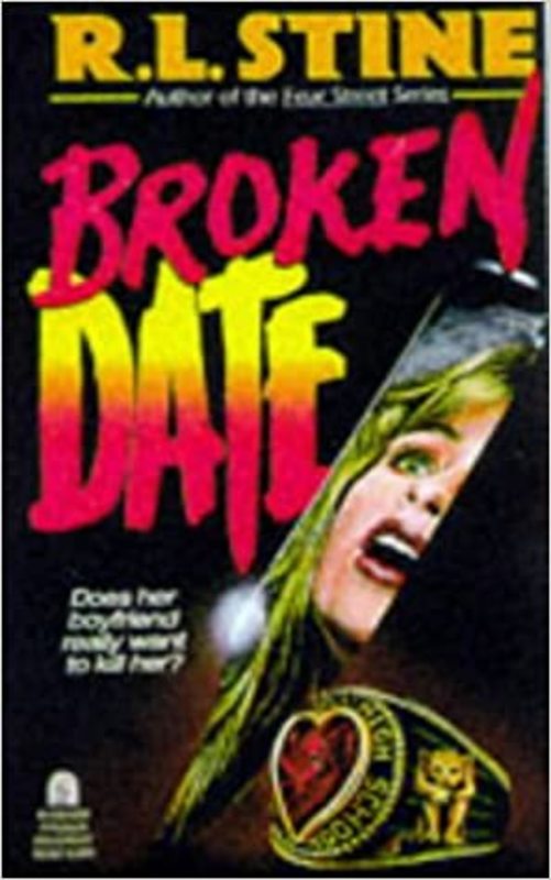 Book cover for "Broken Date" by R.L. Stine