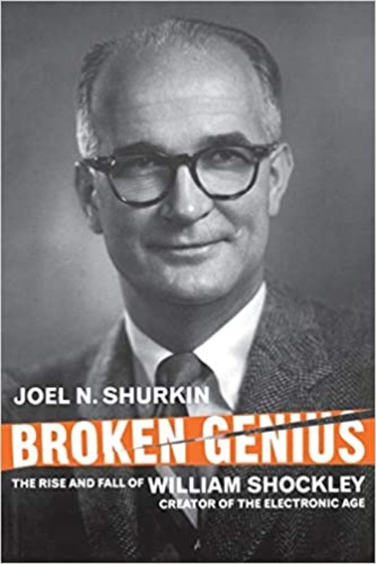 Book cover for "Broken Genius" by Joel N. Shurkin