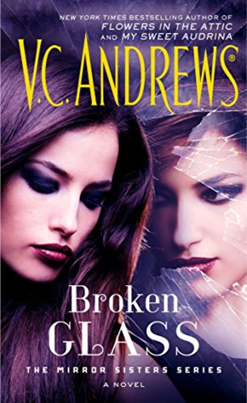 Book cover for "Broken Glass" by V. C. Andrews