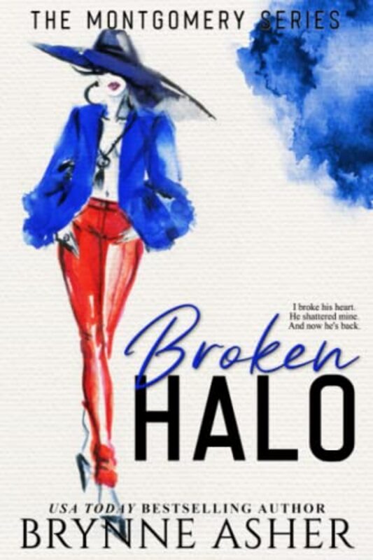 Book cover for "Broken Halo" by Brynne Asher