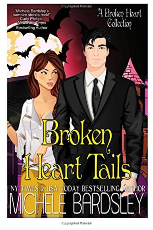 Book cover for "Broken Heart Tails" by Michele Bardsley