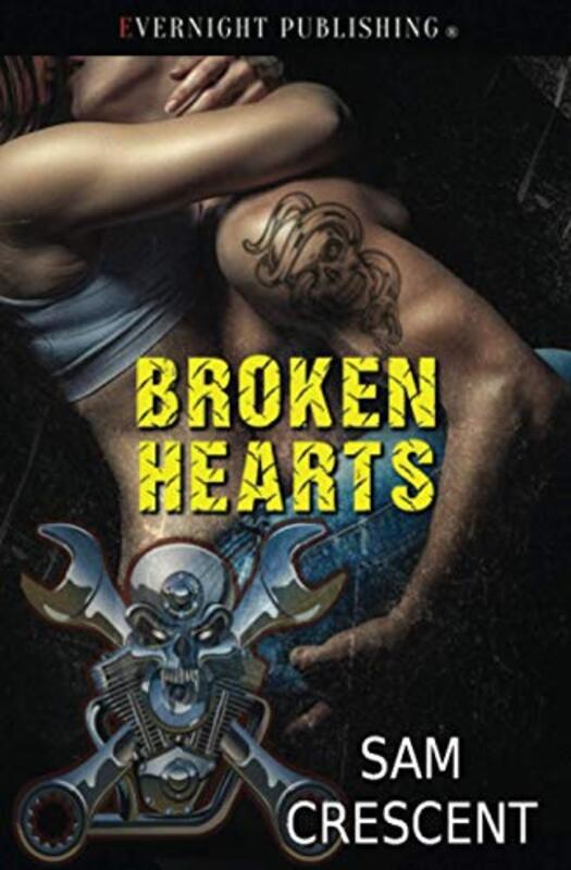 Book cover for "Broken Hearts" by Sam Crescent