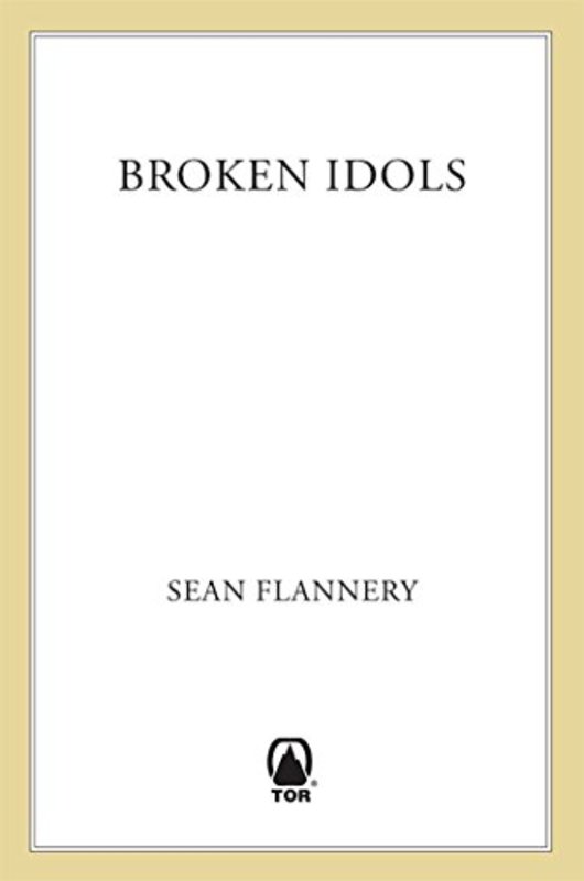 Book cover for "Broken Idols" by David Hagberg