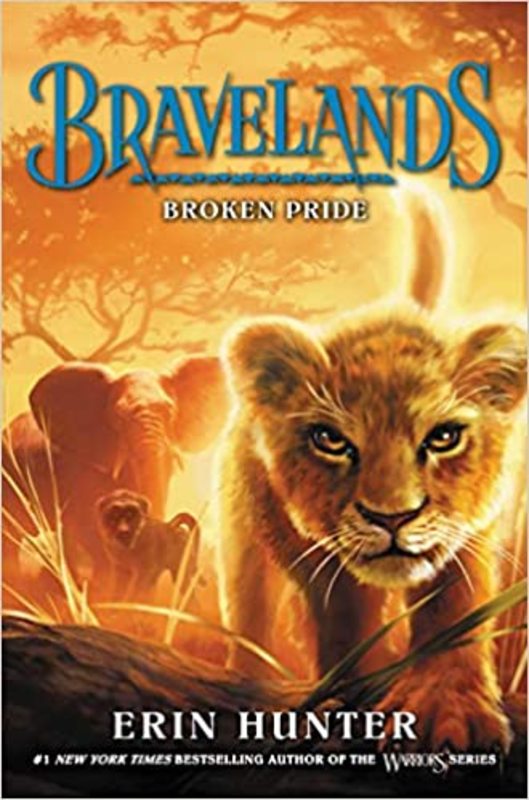 Book cover for "Broken Pride" by Erin Hunter