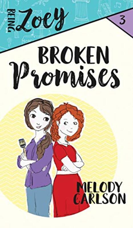 Book cover for "Broken Promises" by Melody Carlson