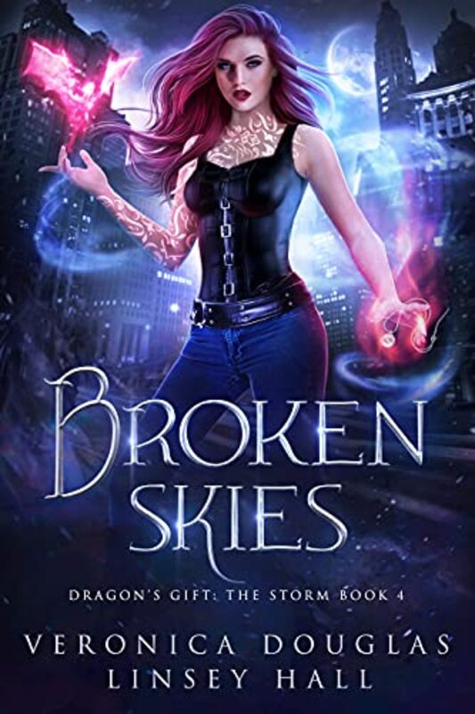 Book cover for "Broken Skies" by Veronica Douglas