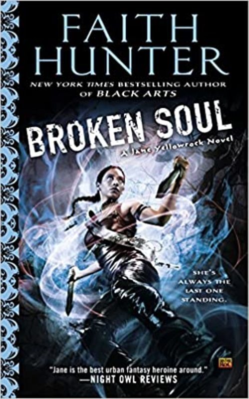 Book cover for "Broken Soul" by Faith Hunter