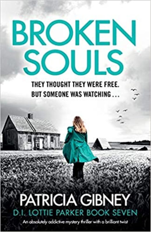 Book cover for "Broken Souls" by Patricia Gibney