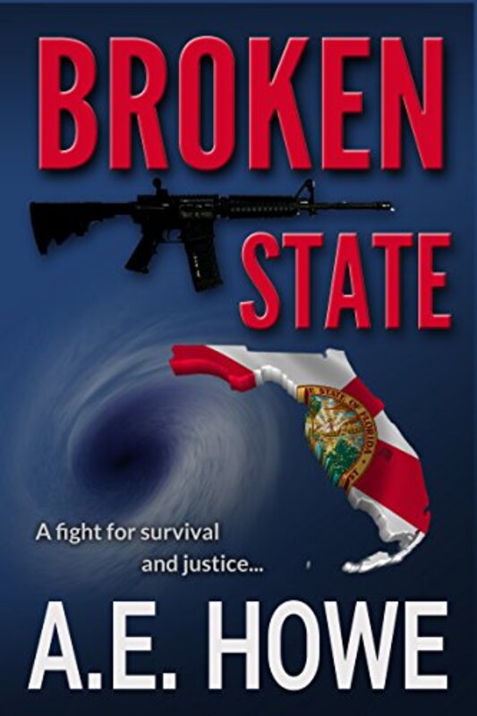 Book cover for "Broken State" by AE Howe