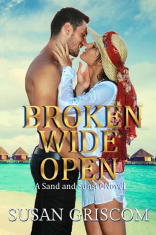 Book cover for "Broken Wide Open" by Susan Griscom