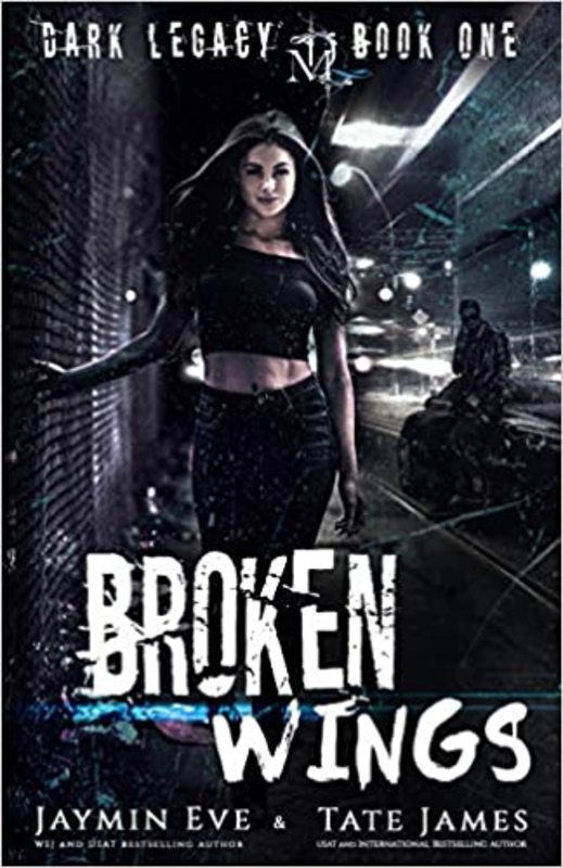 Book cover for "Broken Wings" by Tate James