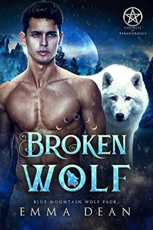 Book cover for "Broken Wolf" by Emma Dean