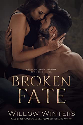 Book cover for "Broken Fate" by Willow Winters
