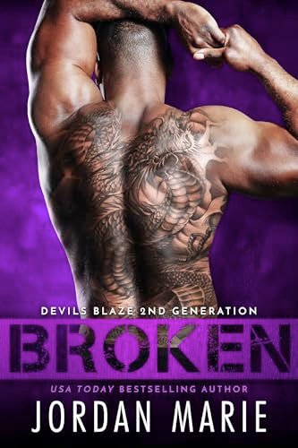 Book cover for "Broken" by Jordan Marie