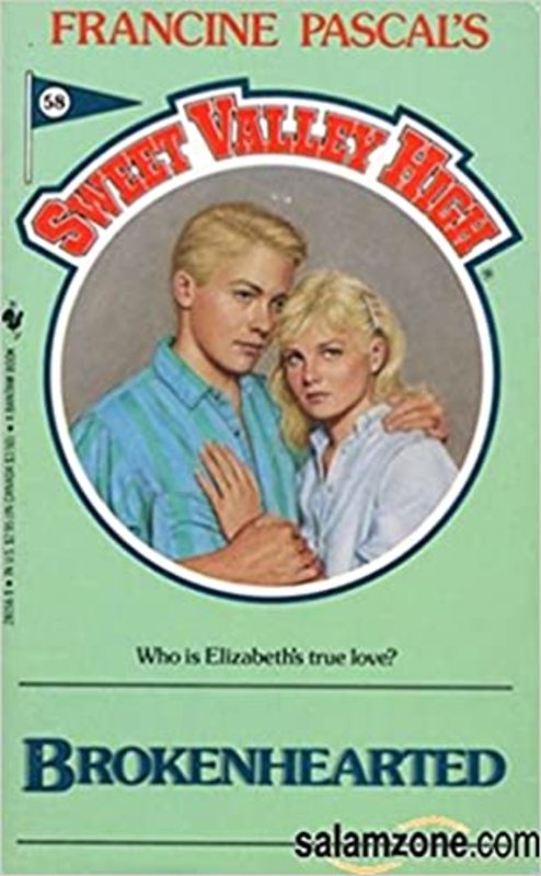 Book cover for "Brokenhearted" by Francine Pascal