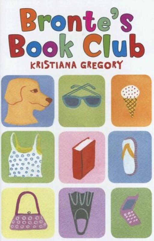 Book cover for "Bronte's Book Club" by Kristiana Gregory