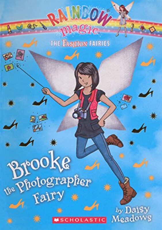 Book cover for "Brooke the Photographer Fairy" by Daisy Meadows