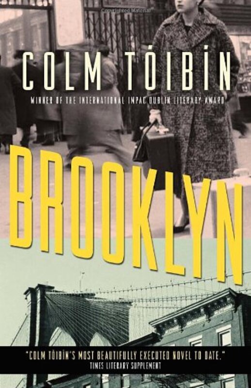 Book cover for "Brooklyn" by Colm Toibin