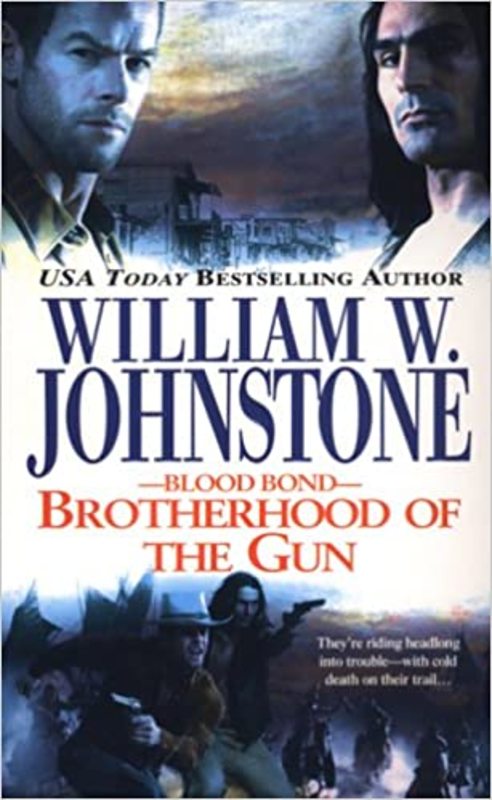 Book cover for "Brotherhood of the Gun" by William W Johnstone