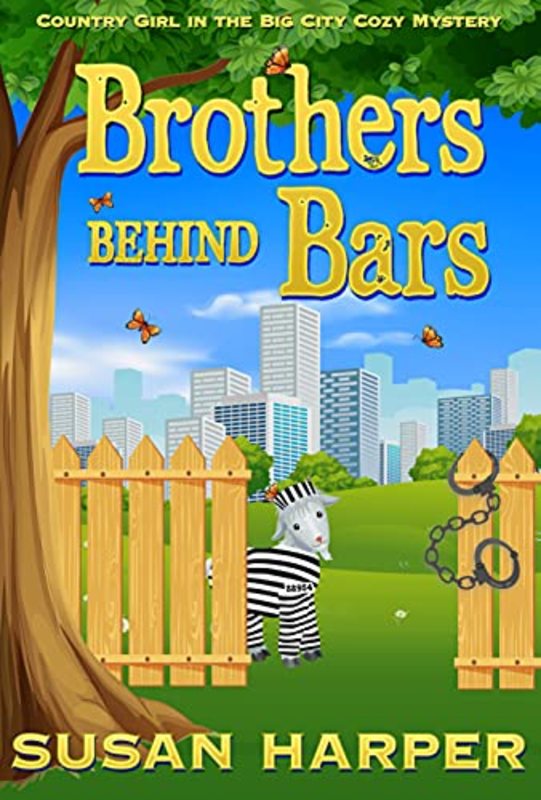 Book cover for "Brothers Behind Bars" by Susan Harper