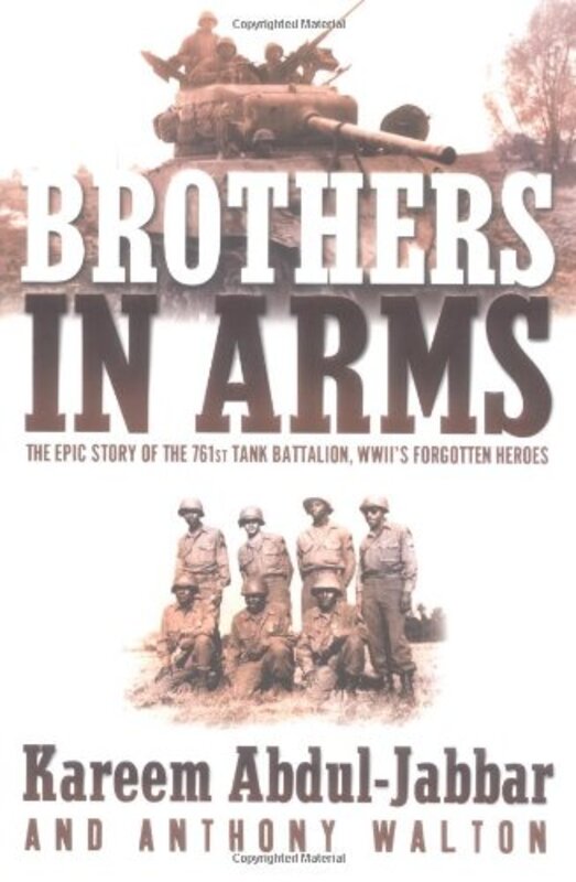 Book cover for "Brothers In Arms" by Kareem Abdul Jabbar