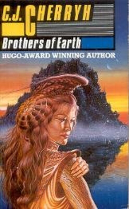Book cover for "Brothers of Earth" by CJ Cherryh
