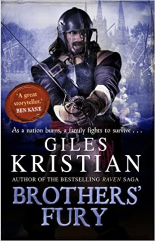 Book cover for "Brothers' Fury" by Giles Kristian