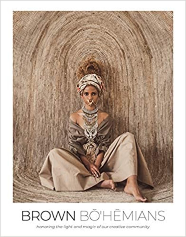 Book cover for "Brown Bohemians" by Vanessa Coore Vernon