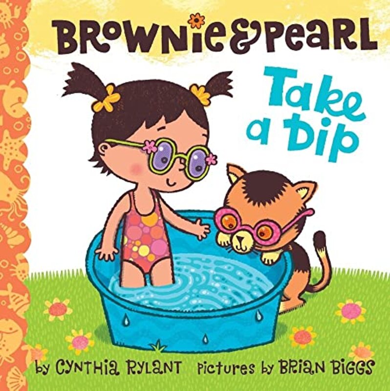 Book cover for "Brownie and Pearl Take a Dip" by Cynthia Rylant