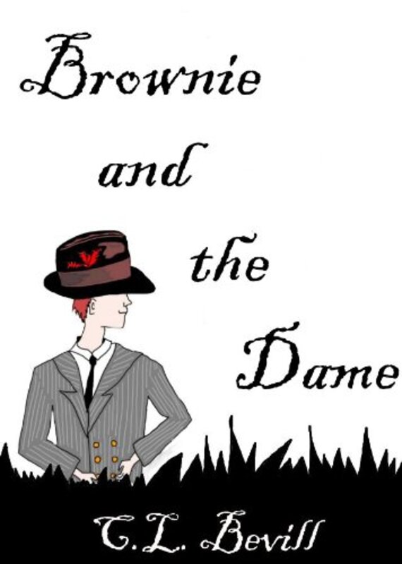 Book cover for "Brownie and the Dame" by CL Bevill
