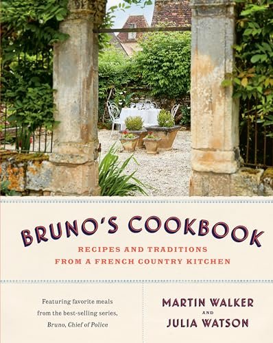 Book cover for "Bruno's Cookbook" by Martin Walker