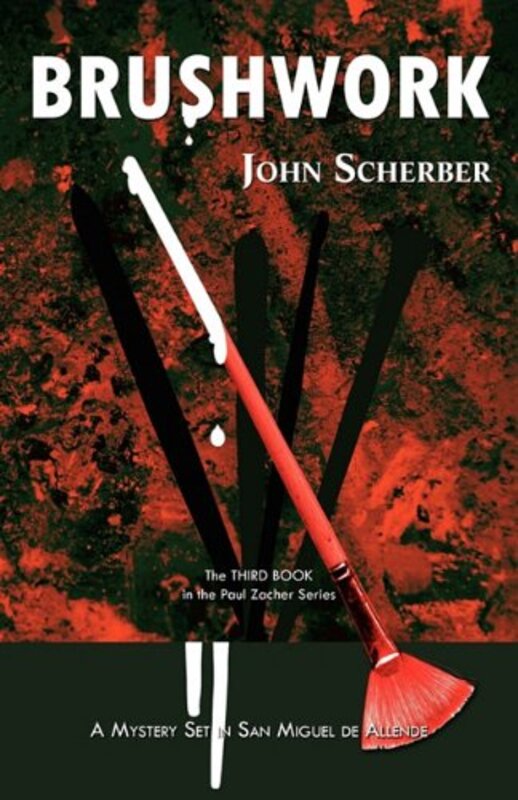Book cover for "Brushwork" by John Scherber