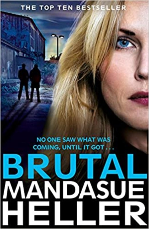 Book cover for "Brutal" by Mandasue Heller