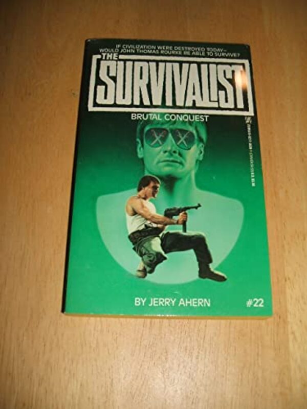 Book cover for "Brutal Conquest" by Jerry Ahern