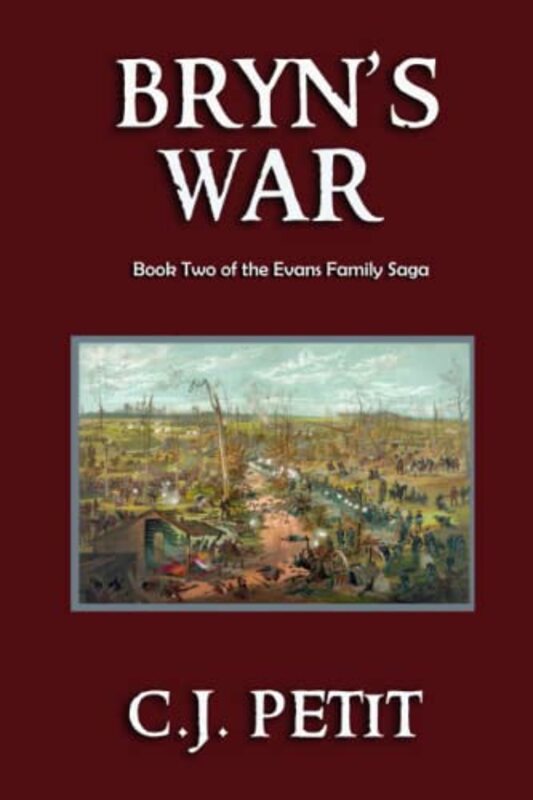 Book cover for "Bryn's War" by CJ Petit