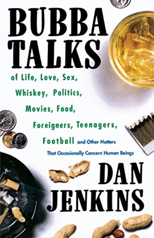 Book cover for "Bubba Talks" by Dan Jenkins