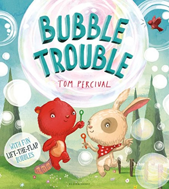 Book cover for "Bubble Trouble" by Tom Percival